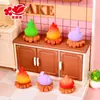 Novo produto transfronteiriço: Ornamento de Paisagem em Miniatura de Fogueira Simulada, Fogueira Colorida DIY Decoração de Mesa, Mini Acessórios de Resina