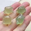 Pendente Sino de Agata Calcedônia Branca Ornamento Flor de Jade Acessórios para Joias Artesanais DIY Atacado em Estoque