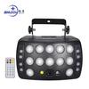 Luz de chuva a laser borboleta controlada por voz luz colorida de três camadas borboleta estágio KTV flash estroboscópio luz de feixe de laser