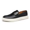 Zapatos de hombre de talla grande transfronterizos Suministro de Amazon en stock zapatos de cuero zapatos casuales mocasines
