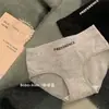 Deportes Casuales~Chica con Letras Ropa Interior de Algodón Puro para Mujer Algodón Puro en la Entrepierna Antibacteriana Verano para Niñas Delgado de Cintura Media