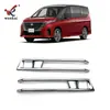 Adecuado para Nissan 23 Serena C28 Parachoques Delantero Especial Modificado Rejilla Marco Decorativo Brillante Cromado para Lámpara Antiniebla