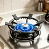 Soporte antideslizante para estufa de gas, rejilla universal para estufa de gas, soporte redondo para estufa, estante elevado para wok de cocina y olla de leche
