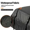 En Stock Transfronterizo 420D Impermeable, a Prueba de Sol, a Prueba de Polvo Tela Oxford Cubierta para Baca de Coche con Hebilla Cubierta para Baca de Viaje
