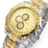 Orendo relojes de oro para hombre al por mayor relojes de acero de punto relojes de cuarzo casuales para hombre suministro directo de fábrica