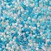 Contas de Vidro Coloridas Miçangas Sementes Contas Redondas Contas para Fio Contas para DIY Anéis Abertos Pérolas Naturais Contas Soltas Joias Miçangaria Chaveiro