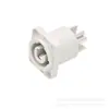 Enchufe de alimentación de aviación de tres núcleos Pantalla LED Altavoz de escenario Lámpara de haz Cañón con conector azul y blanco