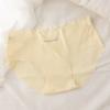 Empaque independiente Ropa interior sin costuras de Seda de Hielo para mujer verano ultradelgada de secado rápido transpirable tiro medio levanta glúteos calzones estudiantiles para mujer