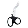 Tijeras para Vendajes de Acero Inoxidable Tijeras Médicas para Gasa Tijeras para Apósitos Tijeras Dentadas para Codo Tijeras de Lona para Rescate en Exteriores
