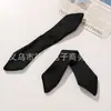 Accesorios Versátiles Estilo Universitario Japonés Muñeca Negra Tiras de Tela Decorativas Corbata de Moño para Muñeca DIY Ramo Accesorios de Hojas