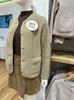 Cardigan solto de gola redonda com imitação de lã de cordeiro para mulheres solteiras japonesas/casaco quente outono e inverno 2024 novo 47293