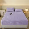 Sábana bajera acolchada de terciopelo de cristal grado A, seis lados, protector de colchón lavable a máquina, apto para colchones Simmons