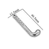 3 px/saco pingente de ferramenta de aço inoxidável secador de cabelo tesoura faca de cozinha colher pingente de joia colar de brincos DIY