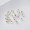 Tope de Silicona de Oro de 14K con Cuentas de Ajuste de Posicionamiento de Bucle Kit de Materiales para Accesorios de Joyería Hechos a Mano DIY Cuentas Espaciadoras para Collar Pulsera