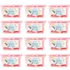 Cápsulas de Sabão para Roupa I Love You, Remoção Poderosa de Manchas, Fragrância Duradoura, Remoção de Ácaros, Cápsulas de Proteção para Roupas, 12 Caixas, Caixa Fechada, Direto da Fábrica