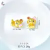 Retenção de Cor Alta Ouro Areia Antigo Desenho Animado Pequeno Animal Raposa de Nove Caudas Pikachu Pulseira DIY Acessórios com Furo Passante Atacado