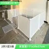 Valla para mascotas DIY valla portátil para animales pequeños valla para patio valla de aislamiento de combinación libre para interior y exterior jaula para perros