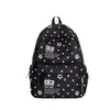 Mochila de Hombro Doble con Letra de Estrella Retro Americana Estilo High Street Ins para Mujer Gran Capacidad Mochila Escolar para Secundaria y Preparatoria Mochila Ligera para Mujer