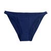 Ropa interior sexy de media cobertura para mujer Algodón puro transpirable Venta al por mayor Sencillo Bikini de niña Tira delgada Ropa interior de cintura baja para mujer