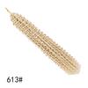 Extensión de cabello con dedos de 18 pulgadas para mujer africana con trenza sucia y pasión, peluca de fibra química con trenza sucia y gancho de mano, comercio exterior