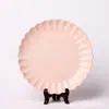 *Nuevo 0754+0756+0758* Set Pétalo* Vajilla de Cerámica* Set Macarrón* Set de Tres Piezas Flor