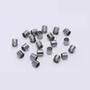 Tubo de posicionamiento de cobre diámetro 1.5 2.0 2.5mm chapado en oro y plata níquel KC libre de níquel blanco K verde antiguo 500 piezas/paquete