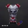 Calcomanías de resina 3D para tanque de motocicleta al por mayor de fábrica, diseño de espina de pez, exclusivamente para ventas transfronterizas, pegatinas decorativas para cubierta de tanque de motocicleta