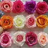 Cabezas de Flores de Tela de Seda Rosa para Decoración de Fondos de Boda, Arreglos de Cestas de Flores, Venta Directa del Fabricante, Piezas de Flores Artificiales, Venta al por Mayor de Flores Artificiales