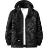 Traje cortavientos para hombre estilo primavera y otoño, Ropa de trabajo raglán, Ropa de protección laboral, Ropa camuflada a prueba de viento, Ropa casual para exteriores con capucha