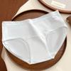 Ropa interior de algodón para estudiantes, de cintura media, para mujer, grado A antibacteriano, 100% algodón puro, extendida, cómoda, amigable con la piel, transpirable, calzones para mujer