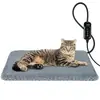 Cojín Calentador para Mascotas Amazon, Alfombrilla Calentadora para Gatos y Perros, Alfombrilla Impermeable para Mascotas, Almohadilla para Orina, Temperatura Ajustable, Alfombrilla de Aislamiento con Temporizador, Transfronterizo
