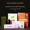 Embalagem farmacêutica, impressão de logotipo, adesivos para músculos e ossos, caixa colorida dobrável, caixa de embalagem colorida, lote pequeno