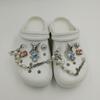 Zapatos con agujeros originales accesorios conjunto colección zapatos de jardín accesorios de decoración con enchufe integrado hebilla en forma de I