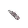 Horquilla lateral elegante con diamantes de imitación, grande, sencilla, con forma de gota de agua y diamantes de imitación, estilo coreano, para flequillo roto, para la parte trasera de la cabeza.