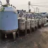 Venta de Reactor Usado de 5 Metros Cúbicos Totalmente de Acero Inoxidable, Calentamiento con Aceite Térmico, Sistema Completo de Control de Temperatura