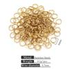 Chaveiro reforçado de aço inoxidável com banho galvânico artesanato diy acessórios mini chaveiro atacado