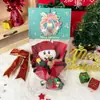 Regalo de Navidad Mini Ramo Producto Terminado Creativo Ramo de Muñeco de Santa Claus para Niños Nochebuena Regalo de Navidad