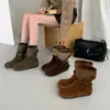 Botas Martin de cuero genuino para mujer con aumento interno de altura, nuevas botas apiladas vintage otoño e invierno 2026, botas cortas adelgazantes estilo coreano