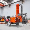 Exportar Pequena Máquina de Perfuração de Poços Pneumática 0m Máquina de Perfuração de Poços Domésticos Máquina de Perfuração Diesel Totalmente Automática Equipamento