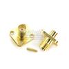 Conector RF SMA-KFB3 brida de 4 orificios SMA rosca exterior orificio interior sin cable RG402 RG141
