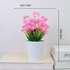 Combinación de flores artificiales para decoración de escritorio, modelo de sala de bodas, decoración de habitación, planta verde, flores falsas, accesorios para fotografía