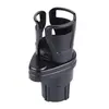 Novo porta-copos multifuncional para carro porta-copos de fibra de carbono porta-bebidas do console central do carro porta-copos duplo de uma a duas camadas