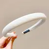 Diadema Azul de Moda con Corona Alta para Mujer, Pinza para el Cabello para Lavarse la Cara, Diadema de Moda Verano 2025