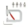 Máquina de pregar portátil instalação por pressão manual ferramenta de pérola máquina acessórios manuais DIY máquina de cravação de quatro garras transfronteiriça