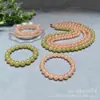 Nuevo Pulsera Collar de Raíz de Loto Rosa Color Toronja Pulsera de Jade Hetian Imitación Pulsera Pequeña Fresca para Mujeres Venta al por Mayor Dropshipping