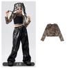 Traje de Jazz para Niña Hip-Hop para Niña Leopardo de Tres Piezas Ropa de Moda para Desfile de Modelos Ropa Hiphop para Niños