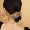 Platina Siya TikTok Mesmo Estilo Flor Xinghai Tecido de Luxo Leve Faixa de Cabelo de Cristal Acessórios de Cabelo Adorno de Cabeça Adorno de Cabeça Adorno de Cabeça Adorno de Cabeça Adorno de Cabeça Adorno de Cabeça Adorno de Cabeça Adorno de Cabeça Adorno de Cabeça Adorno de Cabeça Corda Feminino Elegante