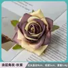 Rosa de Esquina Recubierta Flor Artificial Cabeza de Rosa Decoración del Hogar Arreglo de Pared de Flores Flor de Boda Retro Fabricante de Alta Gama