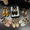 Sandalias de tira con forma de H para mujer, nuevo modelo 2025, zapatillas planas de mezclilla para exteriores con talón cerrado y punta abierta, sandalias romanas para mujer