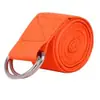 Cinto de Algodão Puro Elástico para Yoga Cinturão de Puxar para Fitness Cinturão de Yoga Iyengar Cinturão Esportivo Fabricante Atacado